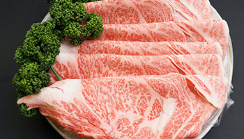 神戸牛リブロースすき焼き肉